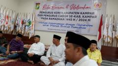 Ketua PBSI Kampar Terpilih Hadiri Bukber di KONI dengan Cabor